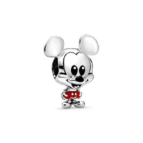 Charm Pandora Disney Mickey con Pantalones Rojos