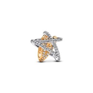 Charm Pandora Estrella Cruzada Brillante